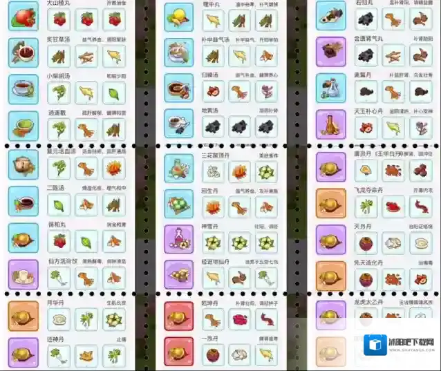 江湖医馆丹药图鉴怎么解锁 丹药配方大全