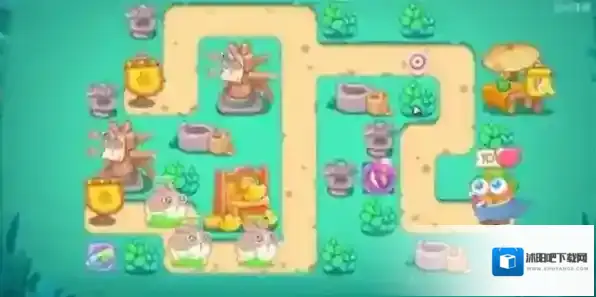 保卫萝卜4卧兔藏龙第33关满星通关攻略