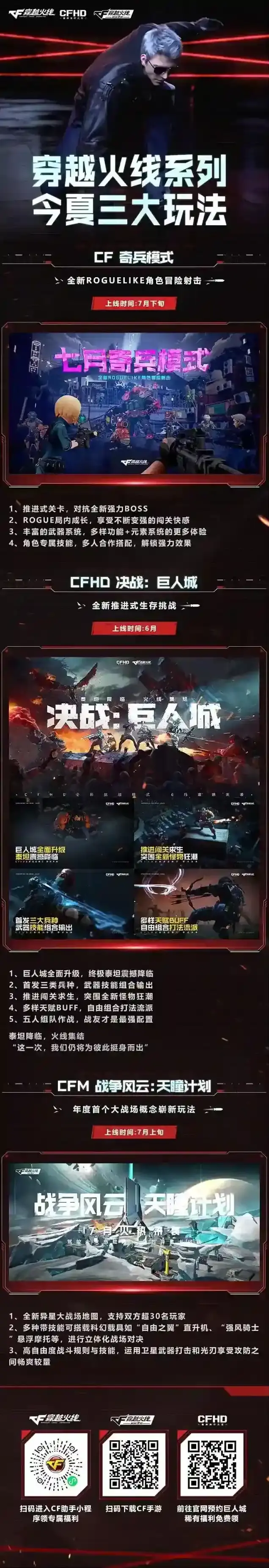 穿越火线枪战王者今夏三大玩法